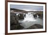 Landscape and Watefall, Iceland, Polar Regions-Michael-Framed Photographic Print