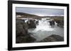 Landscape and Watefall, Iceland, Polar Regions-Michael-Framed Photographic Print