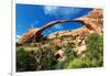 Landscape Arch, Arches National Park, Utah-Geraint Tellem-Framed Photographic Print