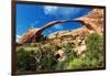 Landscape Arch, Arches National Park, Utah-Geraint Tellem-Framed Photographic Print