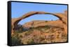 Landscape Arch, Devils Garden, Arches National Park, Utah, United States of America, North America-Gary Cook-Framed Stretched Canvas