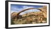 Landscape Arch, Devils Garden, Arches National Park, Utah, Usa-Rainer Mirau-Framed Photographic Print