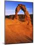 Landscape Arches, Delicate Arch, Arches National Park, Utah, USA-Charles Gurche-Mounted Photographic Print