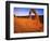 Landscape Arches, Delicate Arch, Arches National Park, Utah, USA-Charles Gurche-Framed Photographic Print
