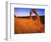 Landscape Arches, Delicate Arch, Arches National Park, Utah, USA-Charles Gurche-Framed Photographic Print