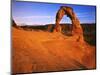 Landscape Arches, Delicate Arch, Arches National Park, Utah, USA-Charles Gurche-Mounted Photographic Print