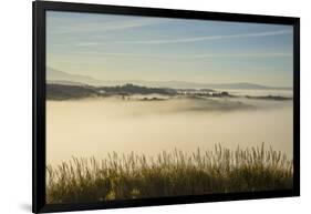 Landscape around Asciano-Guido Cozzi-Framed Photographic Print