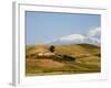 Landscape around Enna with Mount Etna in the Background, Enna, Sicily, Italy, Europe-Levy Yadid-Framed Photographic Print