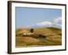 Landscape around Enna with Mount Etna in the Background, Enna, Sicily, Italy, Europe-Levy Yadid-Framed Photographic Print