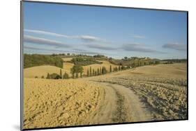 Landscape around Pienza-Guido Cozzi-Mounted Photographic Print