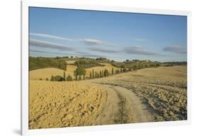 Landscape around Pienza-Guido Cozzi-Framed Photographic Print