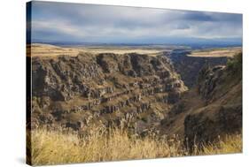 Landscape around Saghmosavank Church, Ashtarak, Armenia, Central Asia, Asia-Jane Sweeney-Stretched Canvas