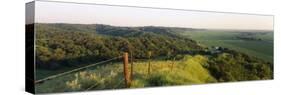 Landscape at a Hillside, Loess Hills, Iowa, USA-null-Stretched Canvas