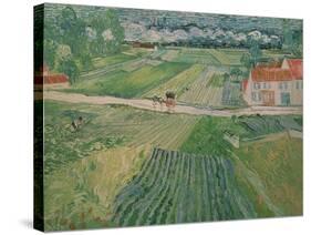 Landscape at Auvers after the Rain, c.1890-Vincent van Gogh-Stretched Canvas