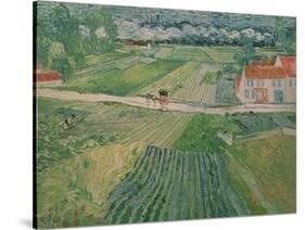 Landscape at Auvers after the Rain, c.1890-Vincent van Gogh-Stretched Canvas