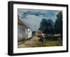 Landscape at Auvers-Maurice de Vlaminck-Framed Giclee Print