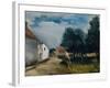 Landscape at Auvers-Maurice de Vlaminck-Framed Giclee Print