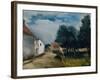 Landscape at Auvers-Maurice de Vlaminck-Framed Giclee Print