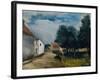 Landscape at Auvers-Maurice de Vlaminck-Framed Giclee Print