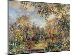 Landscape at Beaulieu, c.1893-Pierre-Auguste Renoir-Mounted Giclee Print