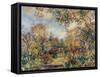 Landscape at Beaulieu, c.1893-Pierre-Auguste Renoir-Framed Stretched Canvas