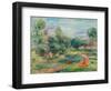 Landscape at Cagnes, C. 1907-1908-Pierre-Auguste Renoir-Framed Giclee Print