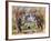 Landscape at Cagnes-Pierre-Auguste Renoir-Framed Giclee Print