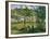 Landscape at Chaponval, 1880-Camille Pissarro-Framed Giclee Print