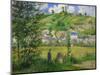 Landscape at Chaponville, 1880-Camille Pissarro-Mounted Giclee Print