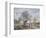Landscape At Coubron-Jean-Baptiste-Camille Corot-Framed Art Print