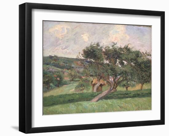 Landscape at Damiette, c.1890-Armand Guillaumin-Framed Giclee Print