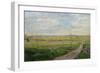 Landscape at Eidsberg Church-August Eiebakke-Framed Giclee Print