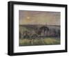 Landscape at Eragny, c.1895-Camille Pissarro-Framed Giclee Print