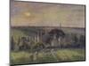 Landscape at Eragny, c.1895-Camille Pissarro-Mounted Giclee Print