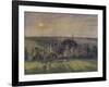 Landscape at Eragny, c.1895-Camille Pissarro-Framed Giclee Print