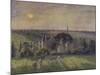 Landscape at Eragny, c.1895-Camille Pissarro-Mounted Giclee Print