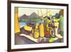 Landscape at Hammamet-Auguste Macke-Framed Art Print