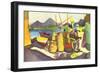 Landscape at Hammamet-Auguste Macke-Framed Art Print