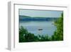 Landscape at Havel River near Nikolskoe, Berlin, Germany-null-Framed Art Print