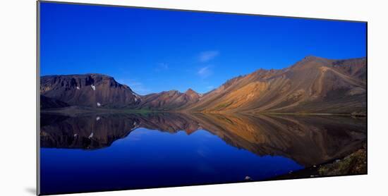 Landscape at Kirkjufellsvatn, Landmannalaugar, Iceland-Ragnar Th Sigurdsson-Mounted Photographic Print