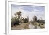 Landscape at Kortenhoef-Paul Joseph Constantin Gabriel-Framed Art Print