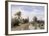 Landscape at Kortenhoef-Paul Joseph Constantin Gabriel-Framed Art Print