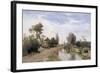 Landscape at Kortenhoef-Paul Joseph Constantin Gabriel-Framed Art Print