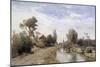 Landscape at Kortenhoef-Paul Joseph Constantin Gabriel-Mounted Art Print