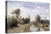Landscape at Kortenhoef-Paul Joseph Constantin Gabriel-Stretched Canvas