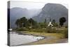 Landscape at Lago Paimun, Lanin National Park, Patagonia, Argentina, South America-Yadid Levy-Stretched Canvas