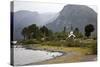 Landscape at Lago Paimun, Lanin National Park, Patagonia, Argentina, South America-Yadid Levy-Stretched Canvas