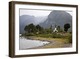 Landscape at Lago Paimun, Lanin National Park, Patagonia, Argentina, South America-Yadid Levy-Framed Photographic Print