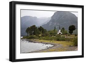 Landscape at Lago Paimun, Lanin National Park, Patagonia, Argentina, South America-Yadid Levy-Framed Photographic Print