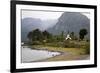 Landscape at Lago Paimun, Lanin National Park, Patagonia, Argentina, South America-Yadid Levy-Framed Photographic Print